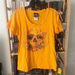 Harley Davidson Women’s Bedazzled T Shirt Size Large